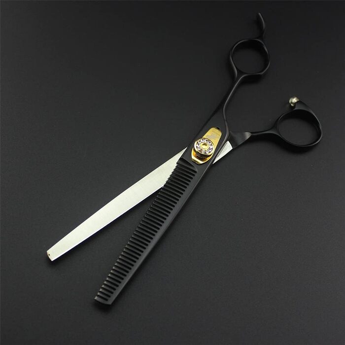 Набір професійних ножиць для грумінгу тварин, 7 дюймів, нержавіюча сталь 9Cr, для собак, котів та інших домашніх улюбленців