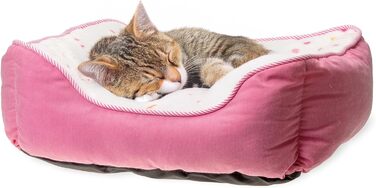 Karlie Katzenbett Dot L: 55 cm B: 50 cm - рожеве ліжко для котів