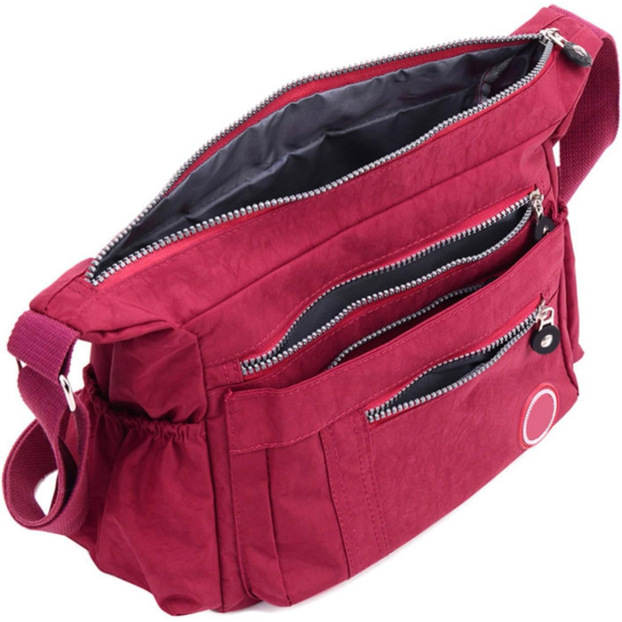 Жіноча сумка-тоут Nyon-Stoff з великою місткістю, водонепроникна, з регульованим ремінцем, декілька кишень - Zjsjm1106