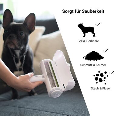 Набір для видалення ковтунів: щітка для собак/котів, XL роликовий збирач ворсу, щипці для видалення кліщів, інструмент для видалення ковтунів для всіх порід, видалення шерсті тварин