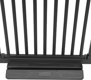 Захист для собак LENDISIY: турнік-загородка, 76-85 см, чорний (150 см)