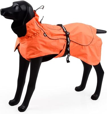 Водонепроникна куртка для активного відпочинку, дощовик з світловідбиваючими елементами та регульованим поясом (зелений, розмір S/M/L)