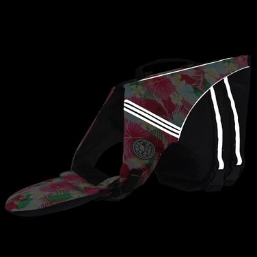 Жилет для собак Французький бульдог з світловідбиваючими смугами, плаваючий жилет для собак, для купання та катання на човні (обхват грудей: 43.2 - 76.2 см, вага: 7.7 - 12.7 кг) M (обхват грудей: 43.2 - 76.2 см)