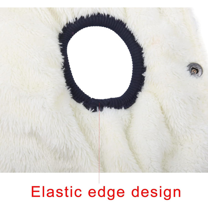 Тепла зимова куртка для собак JoyDaog, фліс, для маленьких собак, розмір XS, блакитна