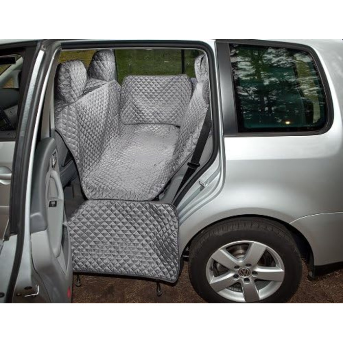 Захисний коврик для собак Hobbydog 160 ZBOSZA2 - коврик для авто, сірий (XL)