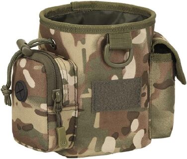 Сумка-мішечок на шнурку для дресирування собак, для полювання, Airsoft, іграшки для тварин (камуфляж)