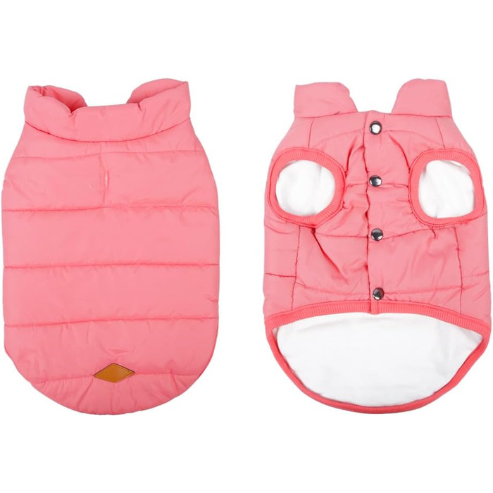 Тепла куртка для собак Meioro: зимовий пуховий жилет для французького бульдога, мопса та інших порід