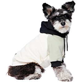 Собачий худі Spark Paws Olive Cream S – преміум якість, м'який фліс, комфорт, для всіх порід