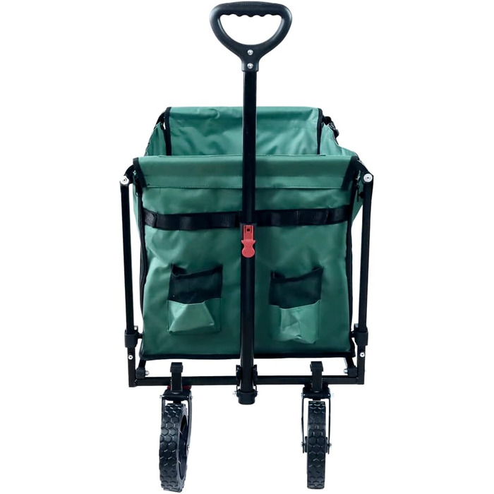 Фросал Візок для собак Бруно, зелений, складний | Транспортний візок для тварин