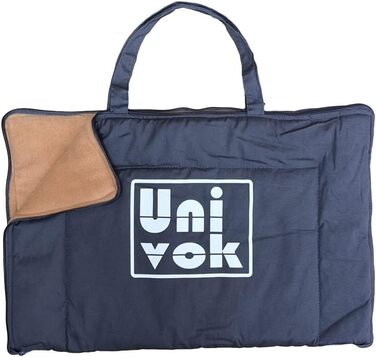 Килимок для собак Univok: портативний, миючий, двоколірний (блакитно-зелений/сірий)