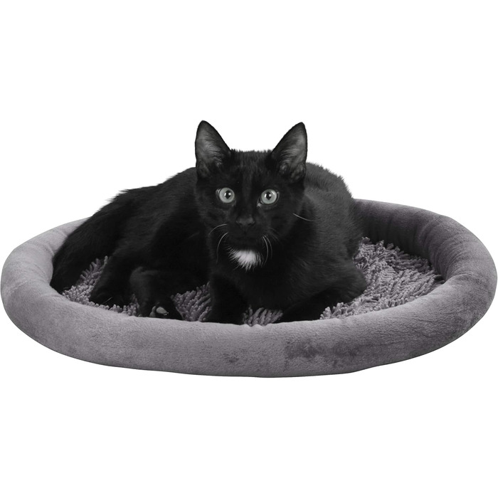 Кербл Pet Sweety: м'яке ліжко для домашніх тварин, бежеве, 48x40x4 см