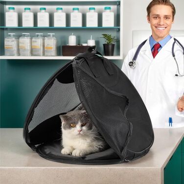 Транспортна сумка для котів | Дыхаюча переноска для тварин - Легка та зручна переноска для кошенят та маленьких собак, для подорожей, активного відпочинку та прогулянок