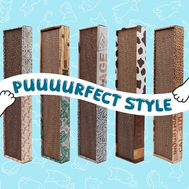 Котячий будиночок-когтеточка Croci з картону, 2-шаровий, для дорослих котів, 42x35x50 см, 1 шт.