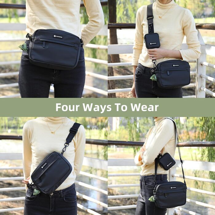 Сумка для ласощів для собак COOWONE, водонепроникна, з дозатором кульок, для прогулянок та тренувань (темно-сірий)