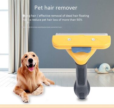 Гребінець для видалення котушок шерсті для собак та котів - ергономічний дизайн