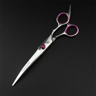 Ножиці для грумінгу тварин, ножиці для собак зі сталі, вигнутий триммер, DIY стрижка, 7 дюймів