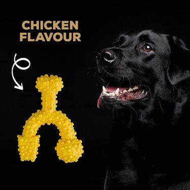 Іграшка для собак Tasty Bone Trio Gummi середня, курка