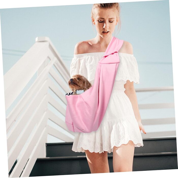 Супвокс Сумка для собак та котів, переноска для маленьких тварин, легка та дихаюча, з регульованим плечовим ременем