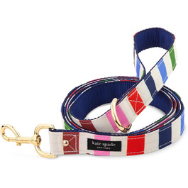 Собача повідок Kate Spade New York 1,4 м, міцний для малих і середніх собак, з золотистою фурнітурою, стильний для сук і кобелів