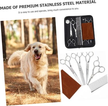 Набір для стрижки собак BESPORTBLE: професійна та домашня стрижка, нержавіюча сталь