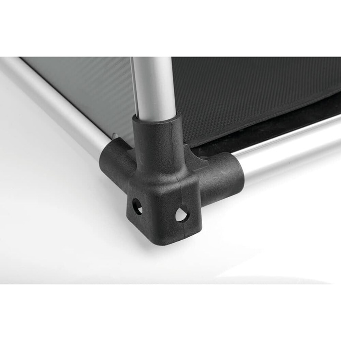 Транспортний бокс для тварин LAMPA 60501: алюмінієвий, розмір 60x50x55 см, тканинна підкладка