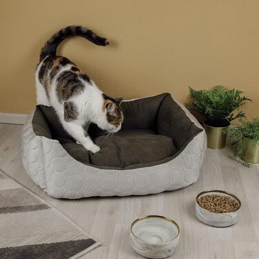 Ляжка для собак Ne&no® 2 в 1: охолоджуючий та зігріваючий матеріал, середні породи, 80x60 см, коричнева