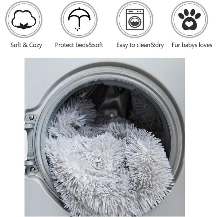 М'яка ковдра для собак та котів, флісова, велика (XL: 100 x 120 см), сіра