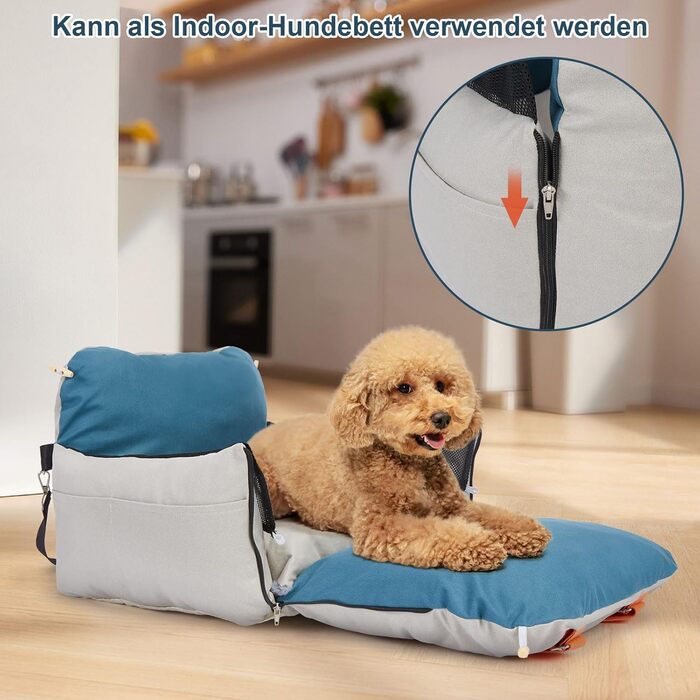 Автокрісло для собак Ownpets: зручне та безпечне автоліжко для маленьких та середніх собак, водонепроникне та стійке до подряпин