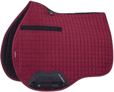 Підкладка для сідла LeMieux Prosport, велюрова шкіра, квадратна (L, велюр Salbei, квадратна)