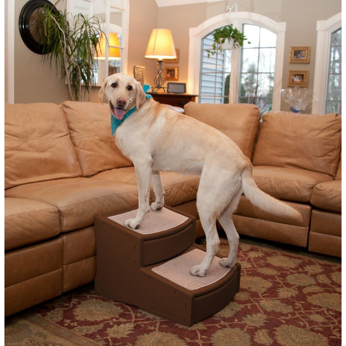 Сходи для тварин Pet Gear Easy Steps II Extra Широкі, маленькі, шоколадні