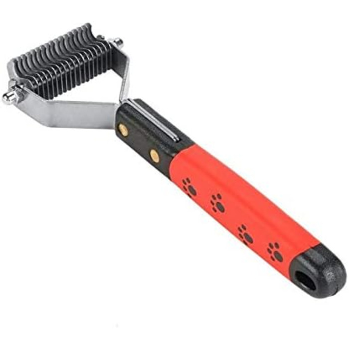 Професійна щітка для грумінгу собак та котів, видаляє підшерсток, розплутує шерсть (18 лез)