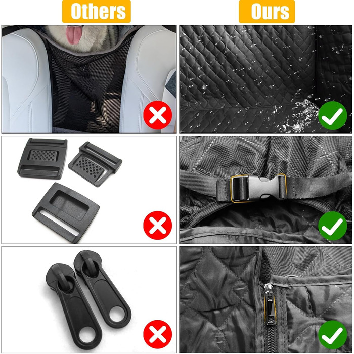 Захист для сидіння авто Tesla Model 3 Y S (2018-2023) - вологостійкий, антицарапинний, для собак