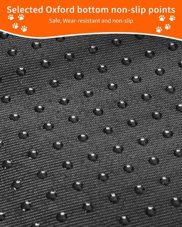 М'яке собаче ліжко для собак середніх порід, 95 x 65 см, плюшеве, ортопедичне, з неслизьким дном, легко миється, темно-сіре