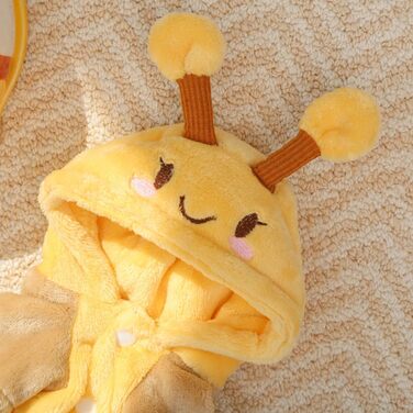 Жовтий светр для собак з флісу, розмір M: для малих, середніх та великих порід, для дому, прогулянок та подорожей