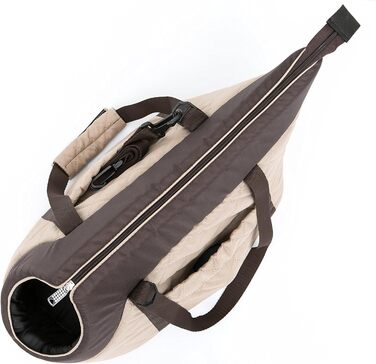 Сумка-переноска для собак та котів, R2, бежево-коричнева