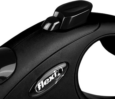 Flexi Classic L рулетка для собак до 50 кг, 8 м, чорний