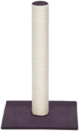 Котяча кігтеточка Karlie Kratzsäule з штучної шкіри, 38x38x59 см, коричнева