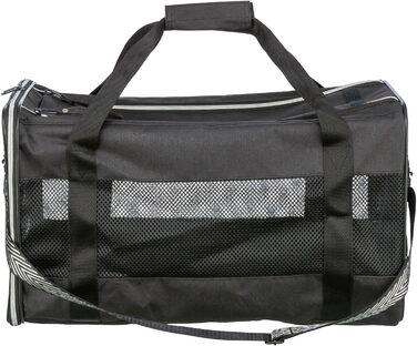 Траспортна сумка для собак TRIXIE Ryan – 47 x 26 x 27 см – до 6 кг – з верхнім доступом, знімний ремінь та повідком, кишеня, знімна підкладка