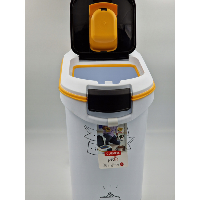 Контейнер для зберігання продуктів Curver, 35 л, білий