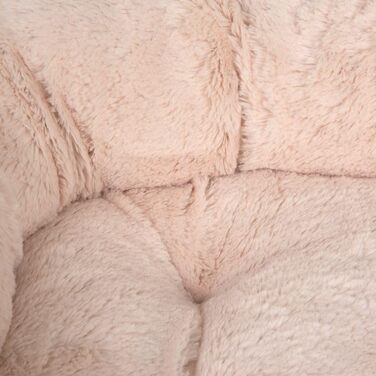 Крісло-гніздочко для котів Zooplus Cozy Cord, темний графіт, L 81x63x18 см