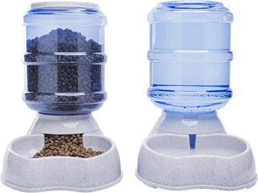 Автоматична годівниця та поїлка для собак і котів, 3,8 л, BPA-free, самонаповнювана, легка у догляді