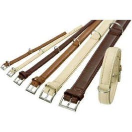 Нашийник Karlie Nordic із оленячої шкіри, коньячний, 30 мм x 60 см