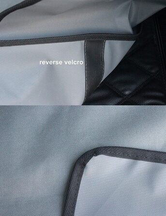 Захисний чохол на сидіння для собак XL (Сірий C) - Водонепроникний, нековзний, універсальний для авто, SUV, пікапів, Jeep, мінівенів