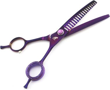 Ножиці для стрижки шерсті домашніх тварин: котів та собак, професійні, з нержавіючої сталі, 7 дюймів