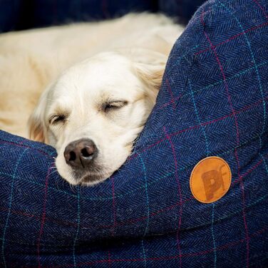 Крісло-ліжко для собак Petface Midnight Tweed, овальне, розмір M, для середніх собак