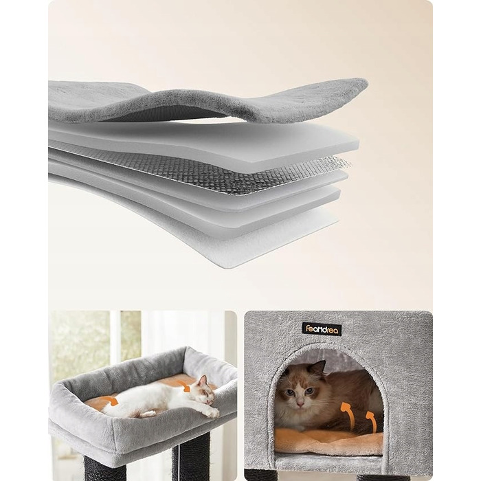 Високий когтеточка-комплекс Feandrea 101 — 160 см