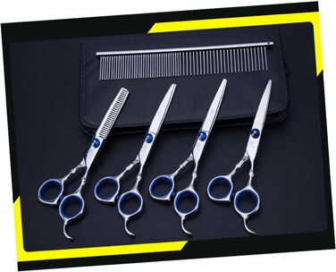 Ножиці для грумінгу собак та котів BESPORTBLE - професійні інструменти для догляду за шерстю, стрижки та вирівнювання