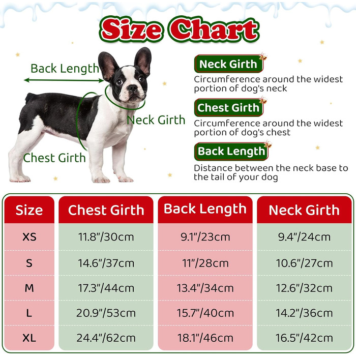Теплий зимовий светр для собак CITETOILE, м'який та зручний в'язаний халат для собак, водолазка для домашніх тварин у холодну погоду, градієнт кольору для маленьких та середніх тварин, фіолетовий, S (X-Large, червоний)
