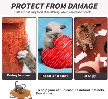 Килимок для котів з кулькою, іграшковий килимок-іграшка для котів, 43 см