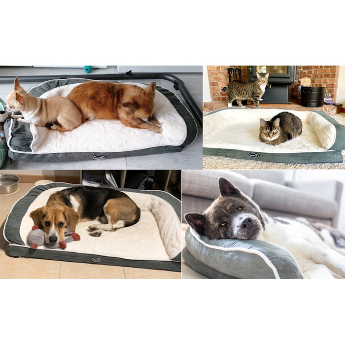 Ортопедичне ліжко для собак PECUTE LEGOWISKO, розмір M